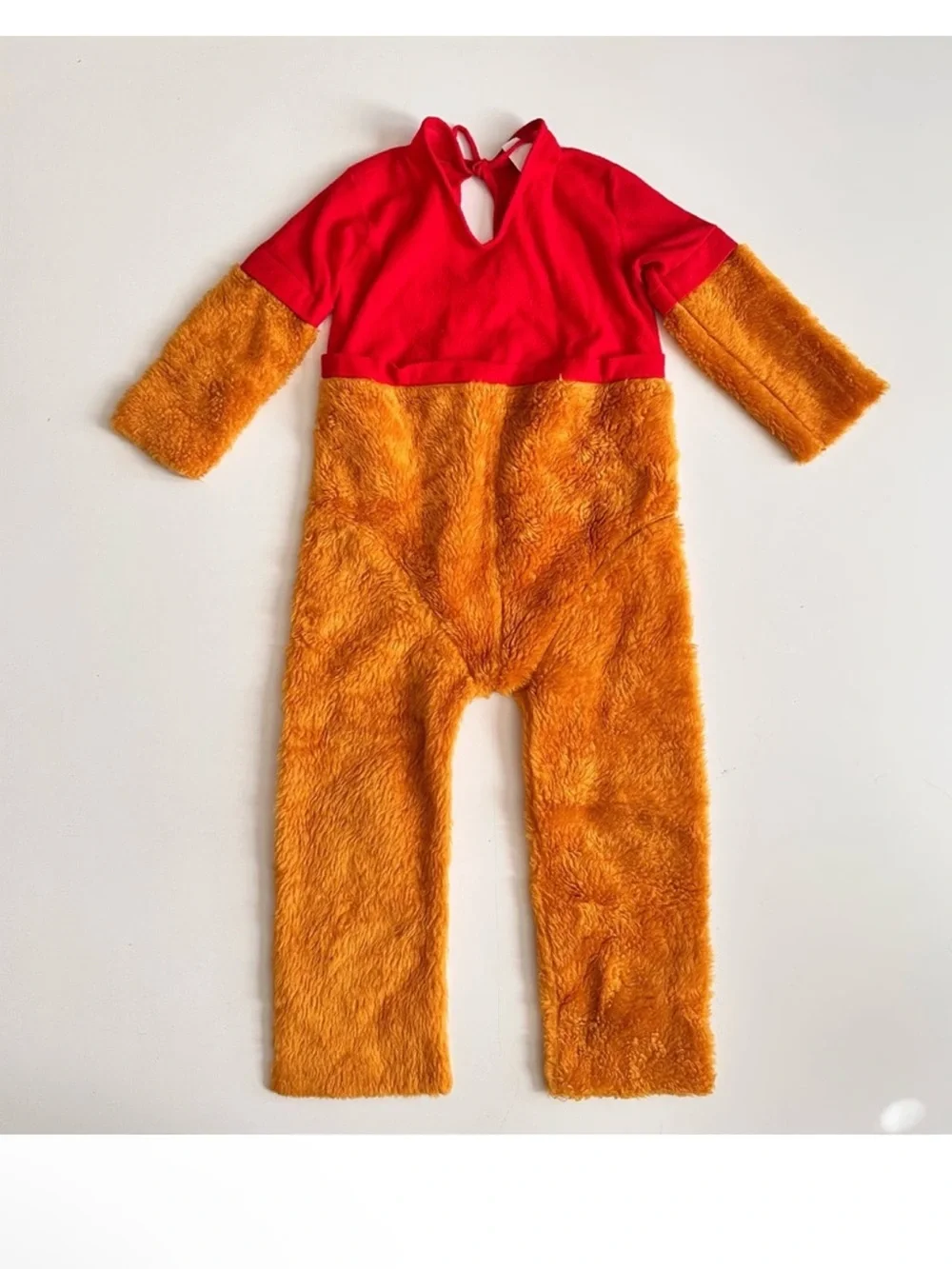 Winnie Pooh Vintage Faux Fur Onesie Costume 4/6